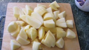 Курица с картошкой в рукаве