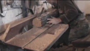 Брус 75х75 мм с бревна  акации на циркулярке