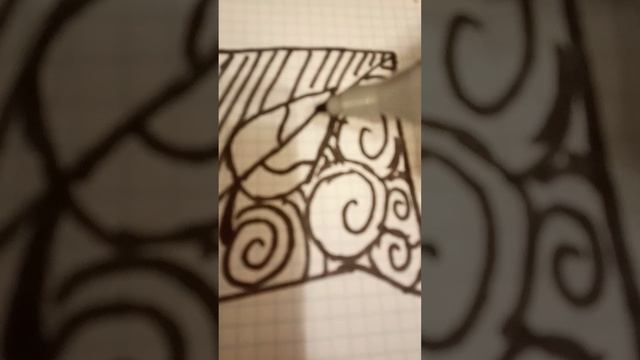 Учусь рисовать необычный листик смотреть онлайн