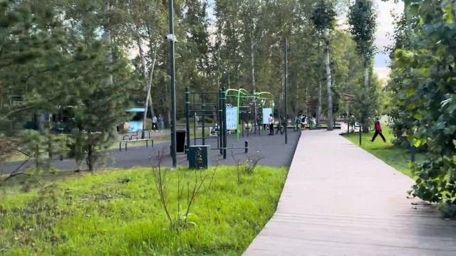Красноярск Остров Татышева Закат ??
