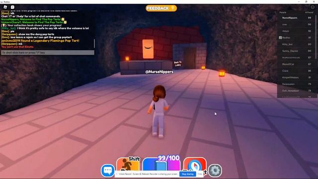 Roblox Find the Pop Tarts Unfrosted Pop Tart смотреть онлайн