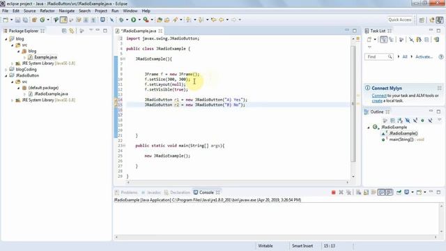 Create A JRadio Button For Java Apps смотреть онлайн