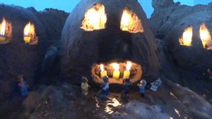 LEGO DAM BREACH - HALLOWEEN COLLAPSE
