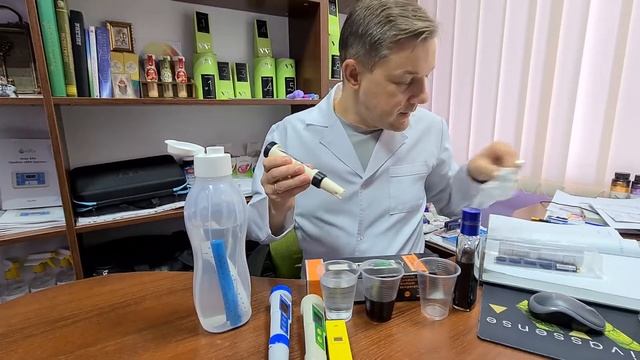 измерение рН, ОВП, молекулярного свободного водорода в воде прибором три в одном. смотреть онлайн