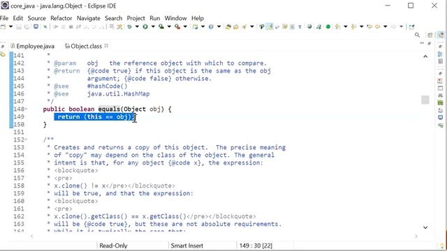 Object class and methods in Java Explained