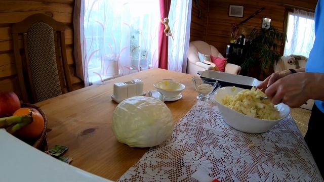 Никогда еще капуста не была такой вкусной. Капустный манник. Наша постная выпечка смотреть онлайн