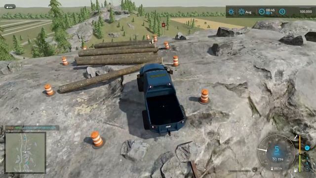 ROCK CLIMBING IN FS22?!? | Rock Crawl Map Preview | Farming Simulator 22 смотреть онлайн