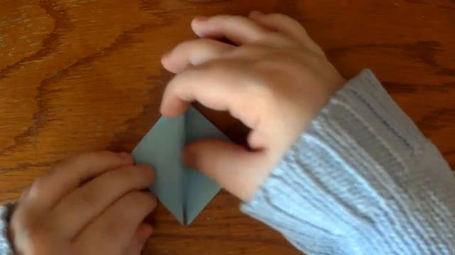 Origami clopotel (bellflower). TUTORIAL. смотреть онлайн