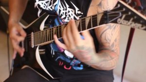 Jackson Warrior JS32 Black With White Bevels Demonstration.