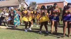 South African Girls Zulu dance