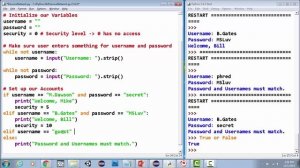 Comparison Statements with Logical Operators in Python Part 2