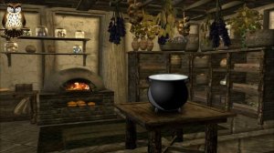 футаж волшебной кухни колдуньи