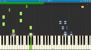 Yaki-Da - I Saw You Dancing synthesia piano tutorial
