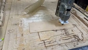 Адресная табличка на дом, на ЧПУ станке.