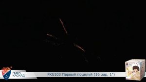 Батарея салютов Первый поцелуй (16/1) РКU103