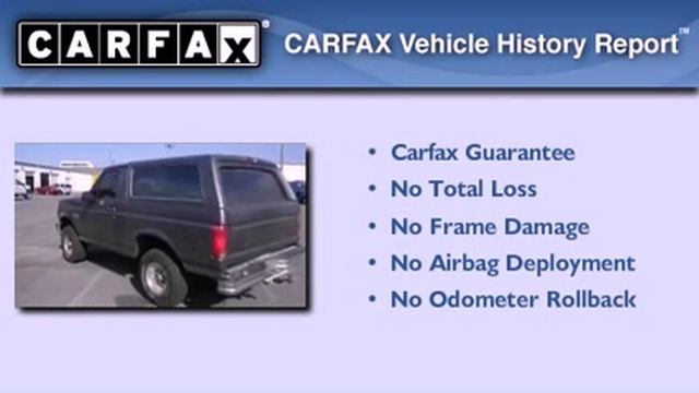 Preowned 1993 Ford Bronco Benton AR смотреть онлайн