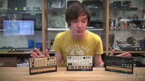 mmag.ru: Синтезаторы Korg Volca Bass, Beats и Keys - видео обзор и демо