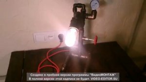 Светильник из труб, светильник ретро, светильник лофт