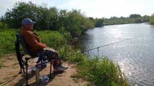 Рыбалка на Березине . Рыбалка на фидер на реке в Беларуси.