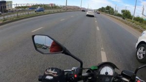 Kawasaki ER-6n /Ёрш/ ER6n 2015 г.в. на GoPro Hero 9 Black 1080 60p