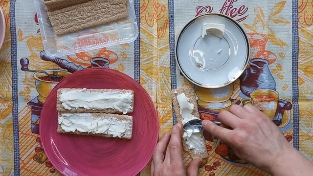 Быстрая закуска с красной рыбой. Всего 3 минуты на приготовление.