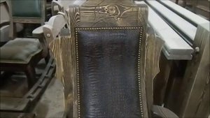 Кресло качалка под старину