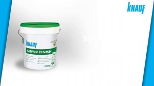 Knauf Super Finish - masa szpachlowa | Niezawodne produkty do remontu