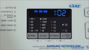 Pračka Samsung WF70F5E2U2W