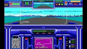 DeathTrack (DOS) playthrough (all 1st place)