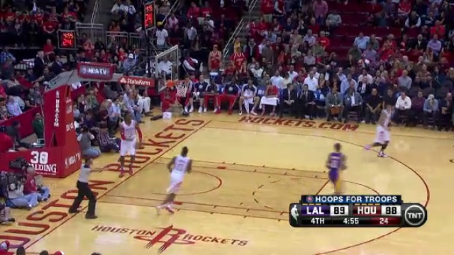 "Хьюстон" - "Лэйкерс" - 98:99 смотреть онлайн