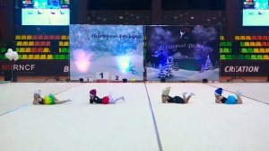 Выступление 2015-2016 г.р. Художественная гимнастика «Северное Сияние»