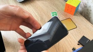 Как наклеить защитное стекло на iPhone 11pro и IPhone X