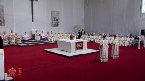 Papst Franziskus – Blaj - Göttliche Liturgie 2019-06-02