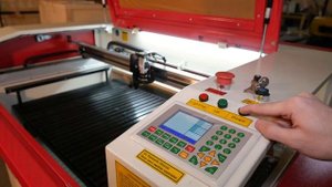 RABBIT 6090 SGC _ Лазерный станок со сканирующей камерой _ Laser machine with sc.