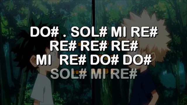 The Day - Boku no Hero Academia Op 01 - Notas Flauta Dulce смотреть онлайн