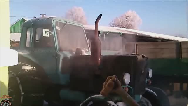 Холодный старт техники Зимой.