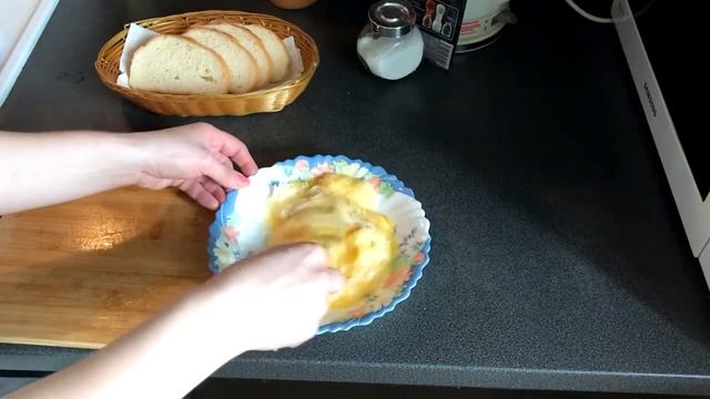 Горячий бутерброд. Очень вкусный и простой завтрак.Готовим дома смотреть онлайн