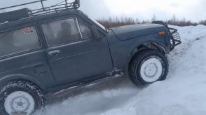 Как сломать полуось на ниве