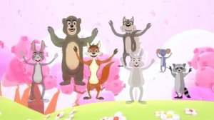 Детские песни. Ножками подрыгаем раз-два-три. Зарядка