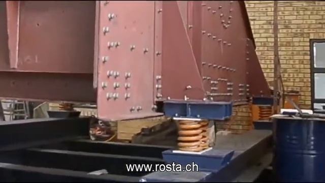 Преимущества виброопор ROSTA перед системами пружинной подвески