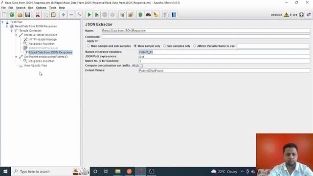 JMeter How to use JSON Extractor Post Processor to read data from JSON Response
