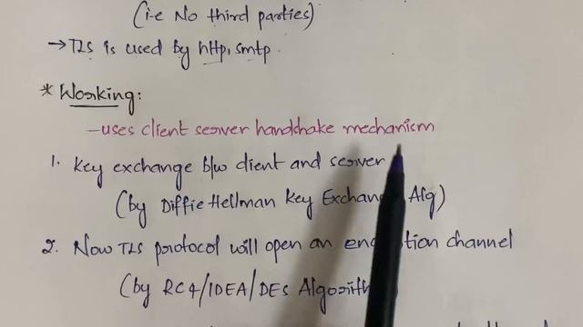 #47 Transport Layer Security & its Working |CNS|