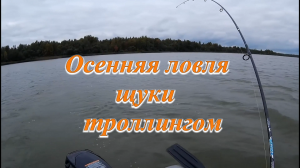 Осенняя ловля щуки троллингом.mp4