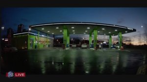 ПОЛЧАСА ЖИЗНИ ЗАПРАВКИ НА ЗАКАТЕ