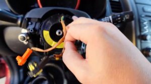2009-2013 Kia Soul Clock spring / airbag/ steering wheel removal
