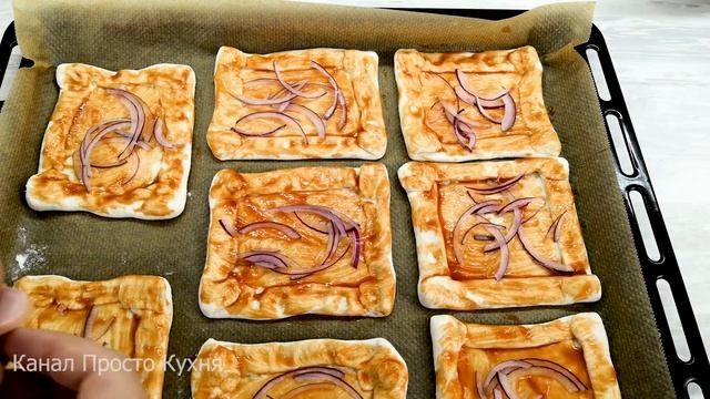 Когда хочется чего-то вкусненького, готовлю мини - пиццу за 15 минут| Просто Кухня - Выпуск 221