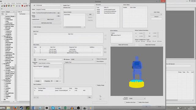 Creation Kit Tutorial - Terminal