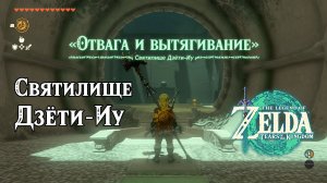 63 - Святилище Дзёти-Иу. The Legend of Zelda Tears of the Kingdom. Jochi-iu Shrine. Nintendo Switch.