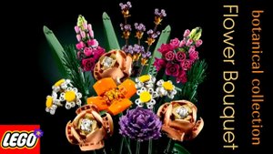 LEGO Creator 10280 Букет цветов Обзор набора лего цветы из серии LEGO botanical collection