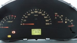 Корректировка пробега на ВАЗ 1118 Калина